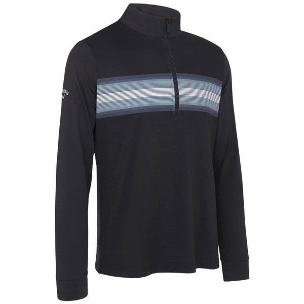 Callaway Mens Energy Stripe Print 1/4 Zip Pullover