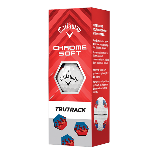 chrome soft trutrack white 3 ball 2024