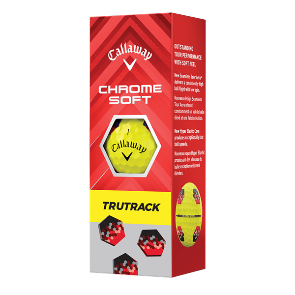 chrome soft trutrack yellow 3 ball 2024