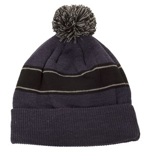 Calvin Klein Mens Stripe Knitted Cuff Beanie Hat