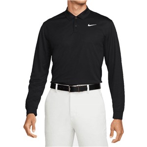 Nike Mens Dri-FIT Victory Long-Sleeve Golf Polo Shirt