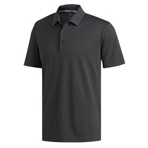 adidas Mens Performance Stripe Polo Shirt