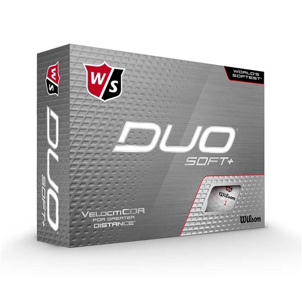 Wilson Duo Soft+ Golf Balls (12 Balls)