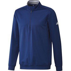 adidas Mens Classic Club Quarter Zip Pullover