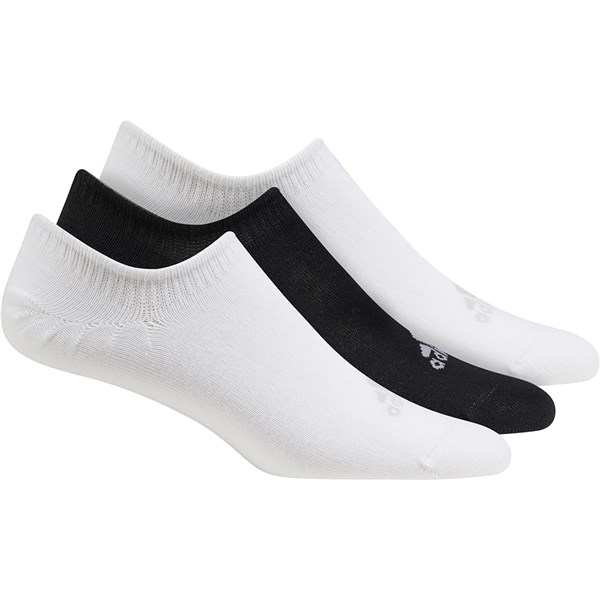 adidas Ladies No Show Socks (3 Pairs)