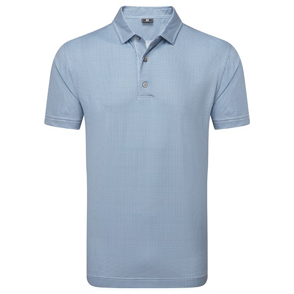 Limited Edition - FootJoy Mens Octagon Print Lisle Polo Shirt - The 152nd Open Collection