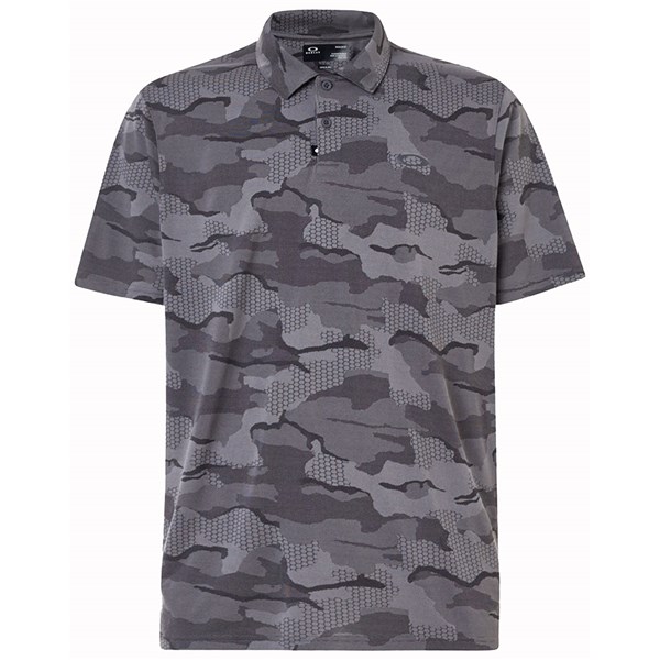 Oakley Mens Jaquard Camo Polo Shirt