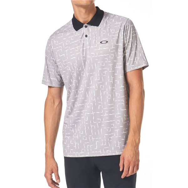 Oakley Mens Divisional Print Polo Shirt