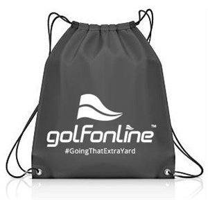 GolfOnline Logo - Draw String Shoe Bag