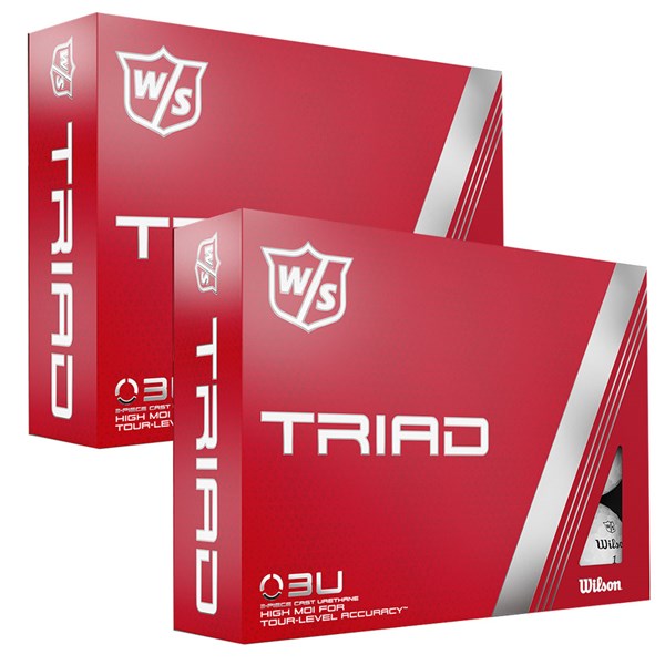 Wilson Triad Golf Balls (24 Balls)