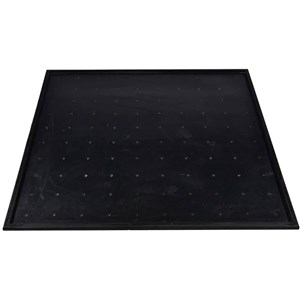 GolfBays Rubber Base For 1.5 X 1.5 Golf Mat