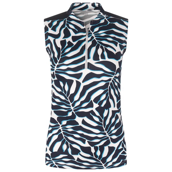 Tail Ladies Maleah Sleeveless Polo Shirt - Regal Oasis