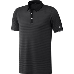 adidas Mens Heat.RDY Microstripe Polo Shirt