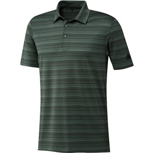 adidas Mens Heather Snap Polo Shirt