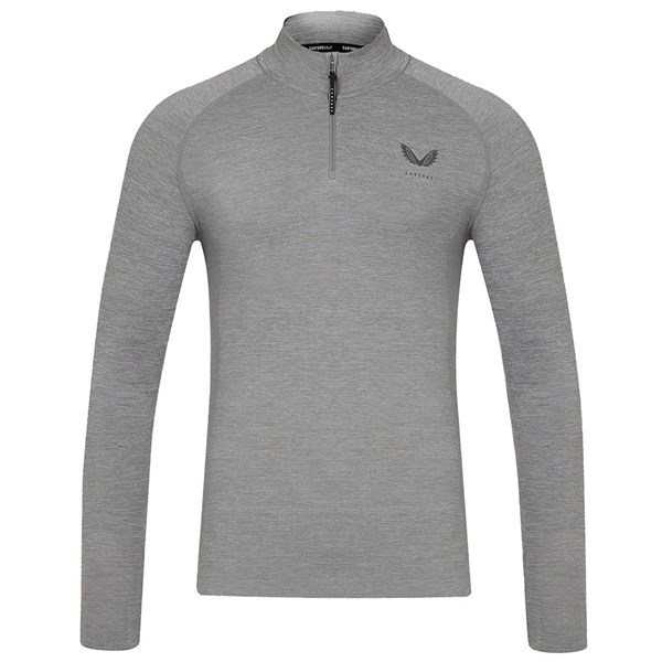 Castore Mens Body Mapped Seamless 1/4 Zip Pullover