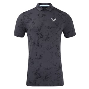 Castore Mens Club Geo Print Polo Shirt