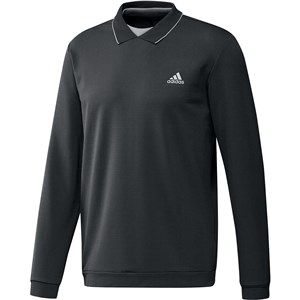 adidas Mens Long Sleeve Thermal Layer Polo Shirt