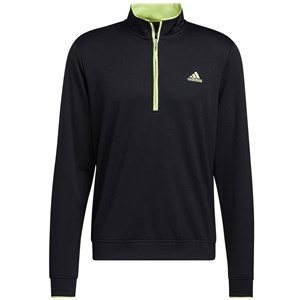 adidas Mens Primegreen UPF Quarter Zip Pullover