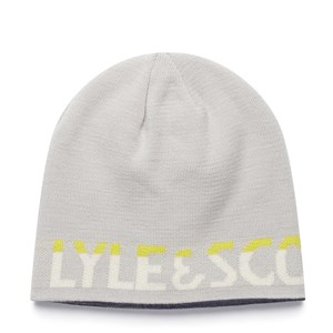 Lyle and Scott Reversible Branded Beanie