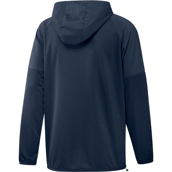 adidas Mens Anorak Primeblue Quarter Zip Pullover Hoodie Golfonline