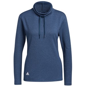 adidas Ladies Melange High Mock Pullover