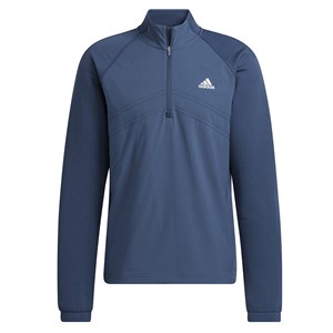 adidas Mens Primegreen 1/4 Zip Fleece Pullover