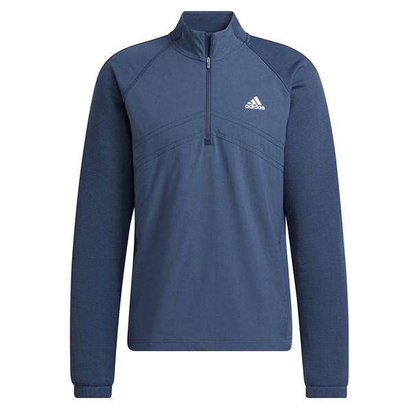 adidas Mens Primegreen 1/4 Zip Fleece Pullover