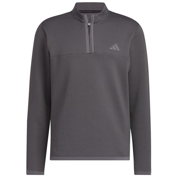 adidas Mens Microdot 1/4 Zip Pullover Top