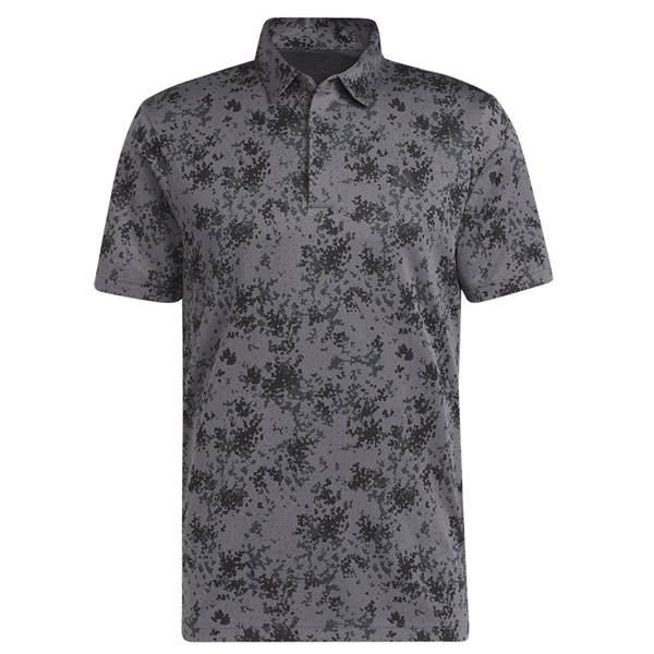 adidas Mens Burst Jacquard Polo Shirt