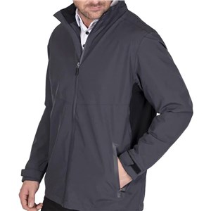 Island Green Mens Stretch Waterproof Jacket