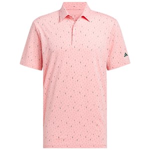 adidas Mens Ultimate365 Allover Print Polo Shirt 2024