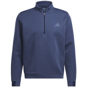 adidas Mens Ultimate365 DWR Textured Quarter Zip Pullover