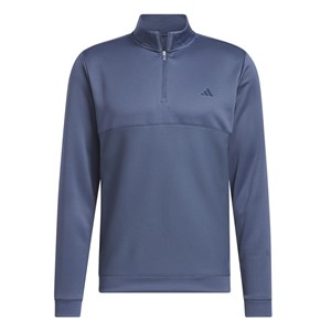 adidas Mens Ultimate365 Textured Quarter-Zip Pullover