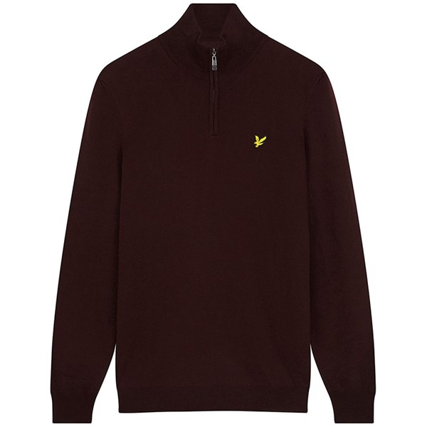 Lyle and Scott Mens Golf Quarter Zip Pullover