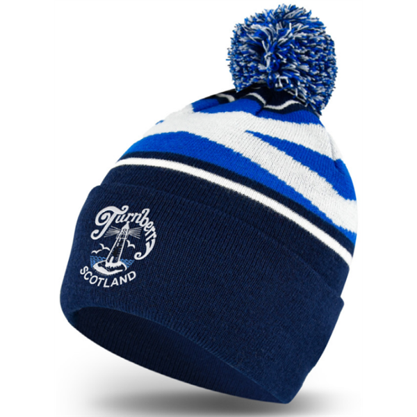 Mens Saltire Pom Beanie - Personalised