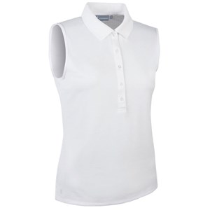 Glenmuir Ladies Jenna Sleeveless Polo Shirt