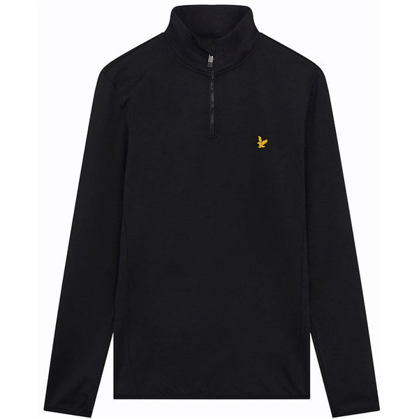 Lyle and Scott Mens Tech 1/4 Zip Midlayer Pullover