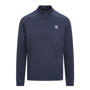 Original Penguin Mens Pieced 1/4 Zip Midweight Pullover