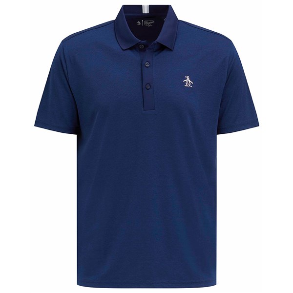 Original Penguin Mens Birdseye Block Polo Shirt