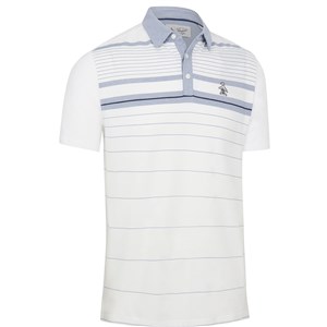 Original Penguin Mens Heritage Fine Line Polo Shirt