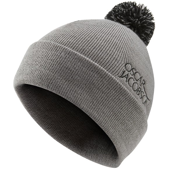 Oscar Jacobson Mens Knitted Beanie Hat