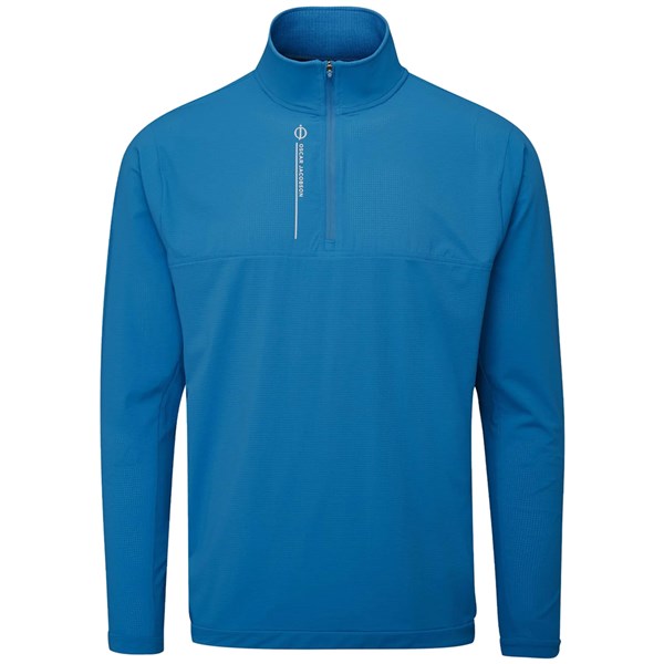 Oscar Jacobson Mens Austin Mid Layer Pullover