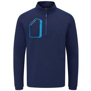 Oscar Jacobson Mens Hastings Quarter Zip Pullover