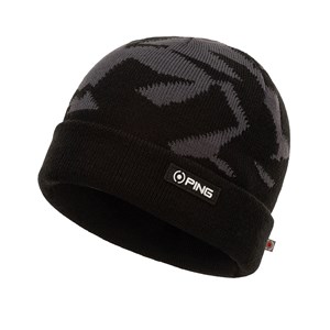 Ping Mens Camo Knit Beanie Hat