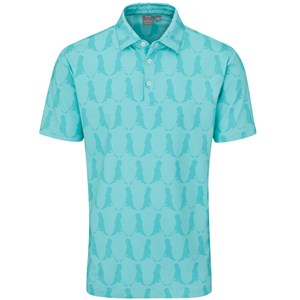 Ping Mens SensorCool Mr. Ping Printed Polo Shirt