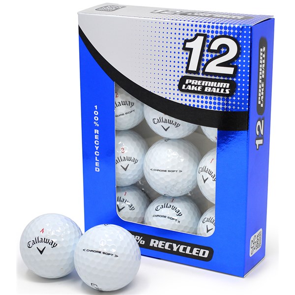 Callaway Chrome Soft Pearl Grade White Lake Balls (12 Balls)