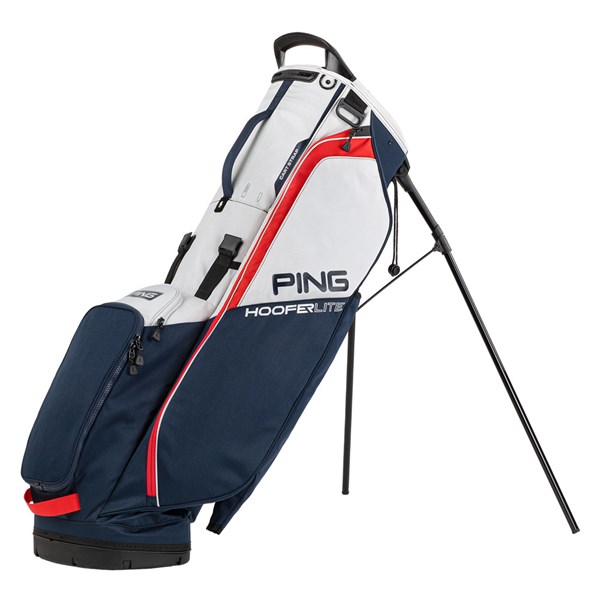 ping hoofer lite stand bag 36415 navy platinum red ex1