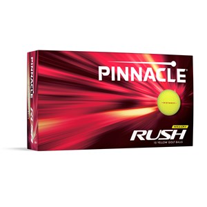 Pinnacle Rush Yellow Golf Balls 2025