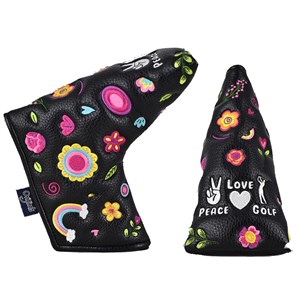 Originals Golf Peace Love & Golf Putter Headcovers