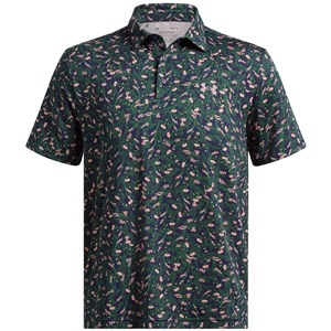 Under Amour Mens PlayOff Open Floral Polo Shirt